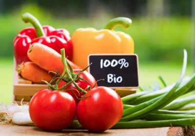 Les aliments « bio » dans les commerces