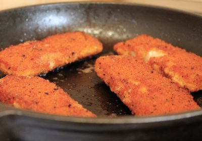 Alimentation : faux poissons panés végétariens