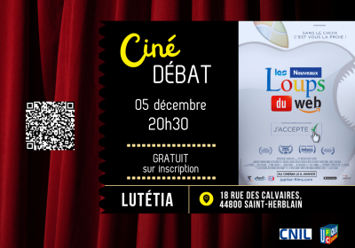 Evénement : Ciné-débat, Les Nouveaux Loups du Web