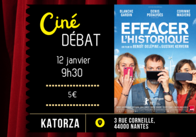 Evénement : Ciné-débat au Katorza – Effacer l&rsquo;historique